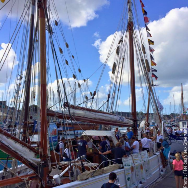 fete vieux greements paimpol aout bateaux